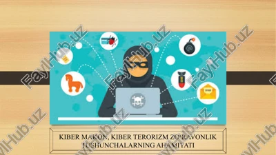 kiber makon, kiber terorizm — PPTX