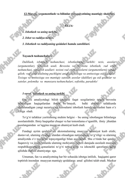 sog'liqni saqlashni rejalashtirish va moliyalashtirish asoslari — DOCX
