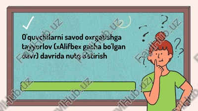 alifbegacha tayyorgarlik davri — PPTX