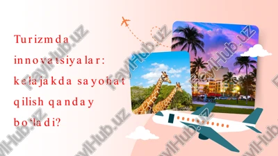 turizm sohasida innovatsiyalar — PDF