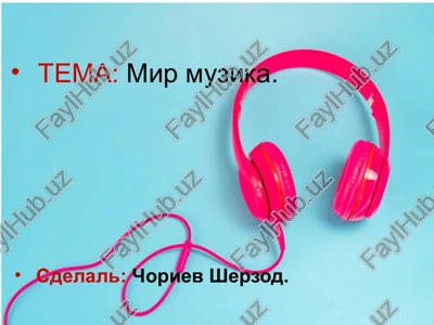 mir muzika — PPTX