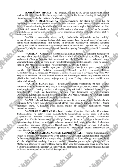 boshqaruv shakli — DOCX