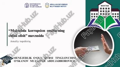 maktabdakorrupsionomillarningoldiniolish — PPTX