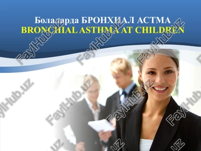 bronxial astma (bronchial asthma) — PPTX