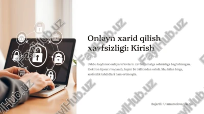 onlayn xarid qilish xavfsizligi: kirish — PPTX