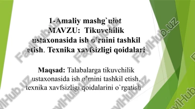 amaliymashg`ulot — PPTX