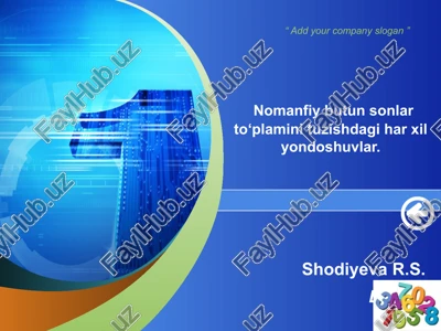 insonning zebi-ziynatibilim va odobdir — PPTX