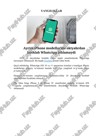 chiziqli algoritmlar — DOCX