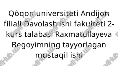 psixomatik kasalliklar va diqqat yetishmovchiligi — PPTX