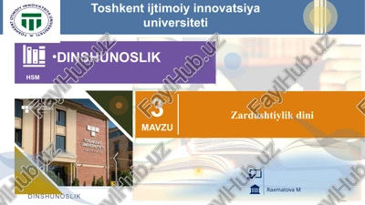 zardushtiylik — PPTX