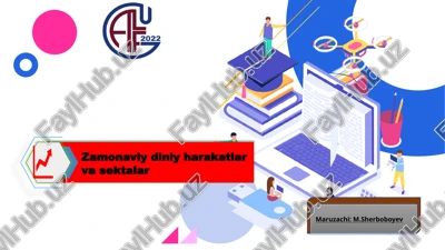 islom va boshqadiniya qidalari sinretlashuvi natijasida shakllangan diniy ta'limotlar tarixi — PPTX