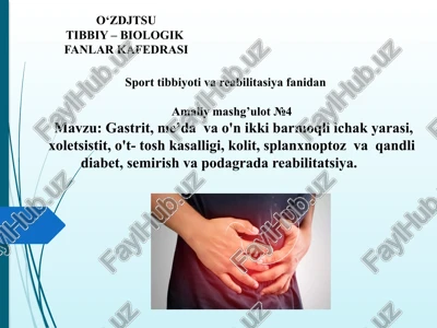amaliy mashg’ulot№4 — PPTX