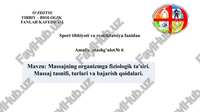 amaliymashg’ulot№6 — PPTX