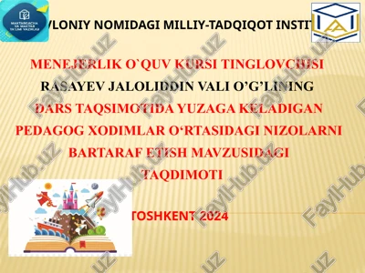 taqdimot — PPTX