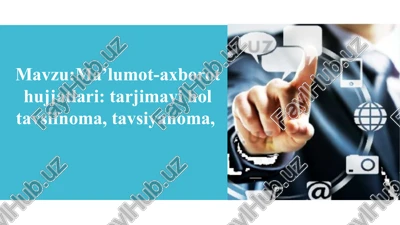 marketing bo’limi — PPTX