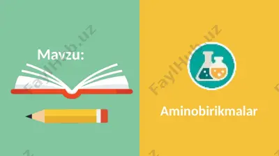 aminobirikmalar — PPTX