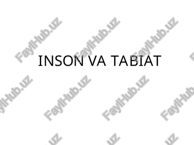 oʻtilgan mavzuni mustahkamlash uchun testlar — PPTX
