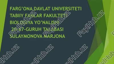 tasmasimonchuvalchanglar(cestoda)sinfi — PPTX