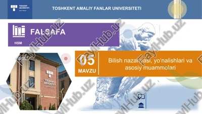 bilish nazariyasi — PPT