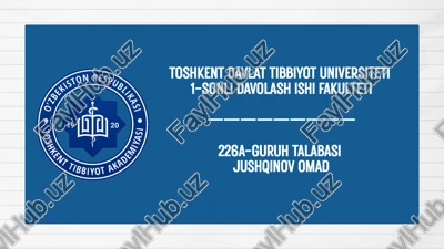 kalit so‘zlar, ularga qo‘yiladigan talablar va ulardan foydalanish — PPTX
