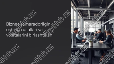 biznes samaradorligi — PPTX