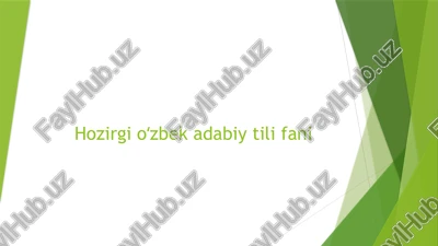 semantika turlari — PPTX