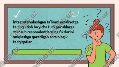 integratsiyalashgan ta'lim — PPTX
