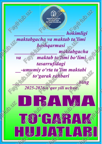 to‘garak a’zolari haqida ma’lumot — DOC