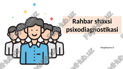 rahbar shaxsi psixodiagnostikasi — PPTX