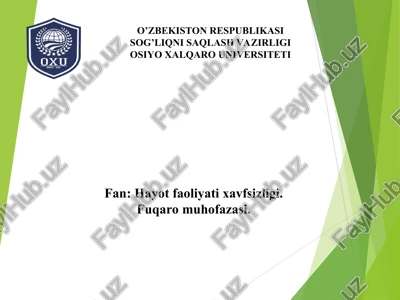suyaklar sinishida btyo — PPT