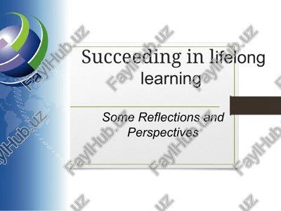 lifelong learning concepts — PPT