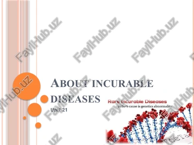 rare incurable diseases — PPTX