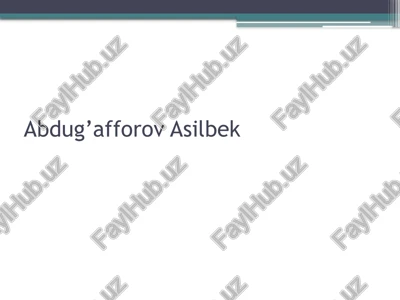 muskullar tuzilishi — PPTX