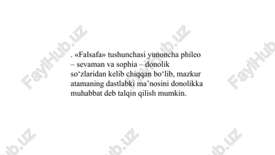 falsafa — PPTX