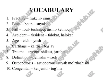 vocabulary — PPTX