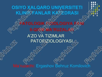 sariqlik sindromi — PPT