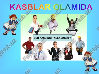 kasblar olamida — PPTX