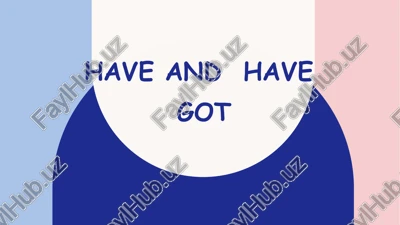 - tags: have, have got, negative, question — PPTX