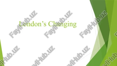 london’s changing skyline — PPTX