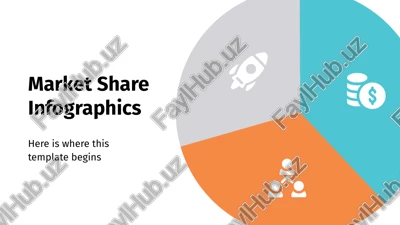 market share infographics — PPTX