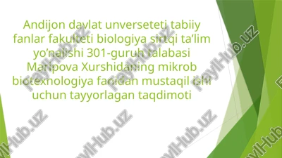 bakteriofaglar — PPTX