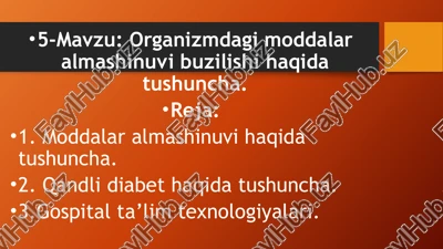 moddalar almashinuvi — PPTX