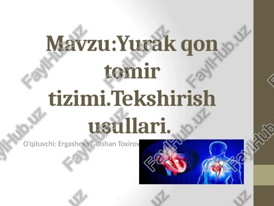 yurakqontomirtizimi.tekshirishusullari — PPTX