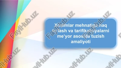 dars soatlari — PPTX