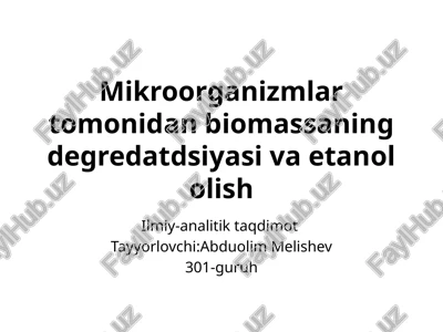 ilmiy-analitik taqdimot — PPTX