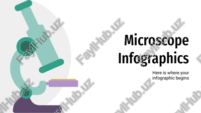 microscope infographics — PPTX