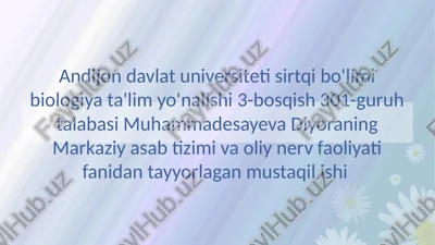limbik tizim — PPTX