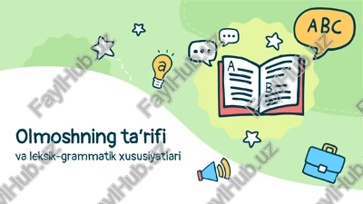 olmoshning ta' rifi — PPTX