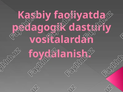 atkfqfanidan o‘quvchilar bilimini nazorat qilish usullari — PPTX
