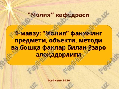 "moliya" — PPTX